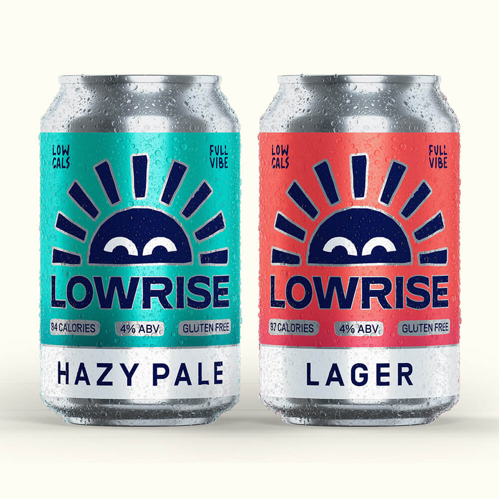 Lowrise Mixed Case (Lager + Hazy Pale)